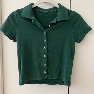 Brandy Melville collar Tee